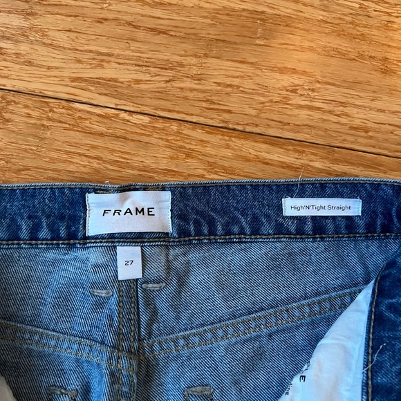 Frame Denim Le High N Tight in Chesapeake - Picture 9 of 10